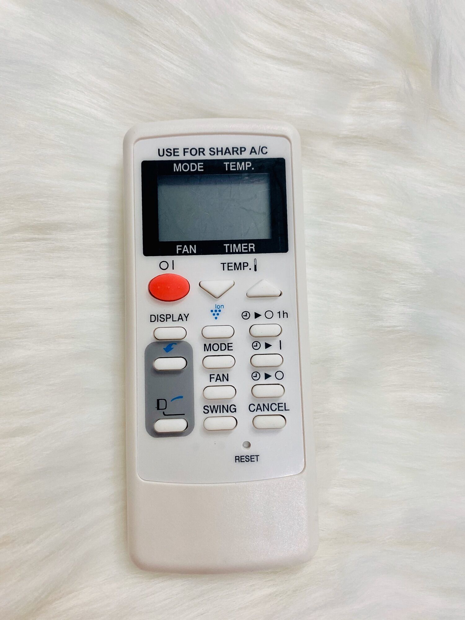 REMOTE ĐIỀU KHIỂN MÁY LẠNH ĐIỀU HÒA SHARP ION MỚI