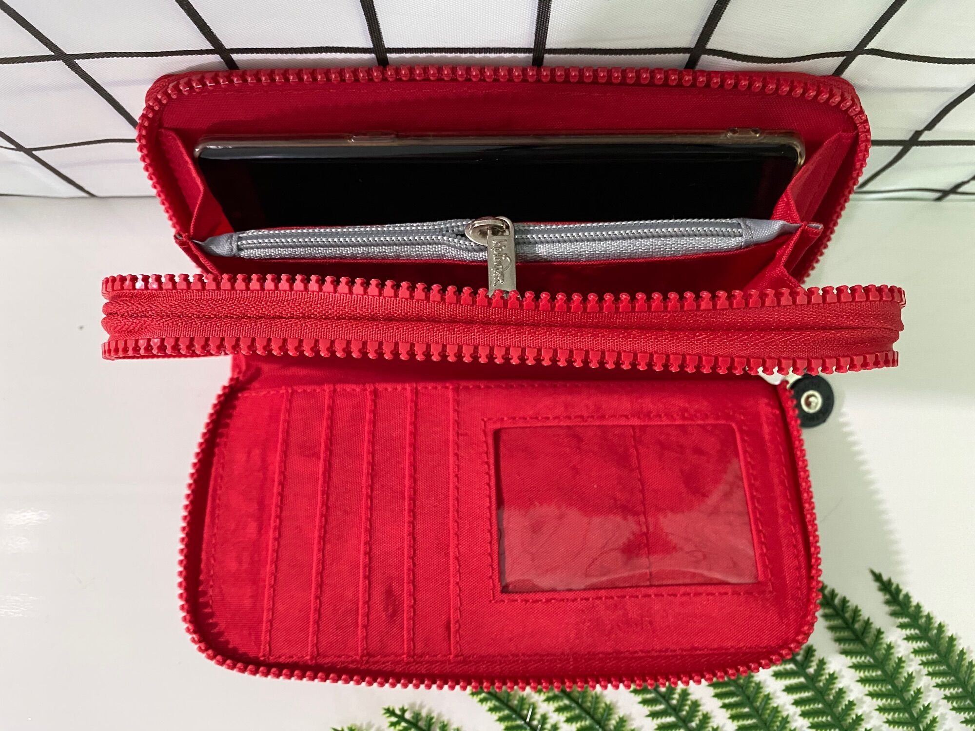 Ví dài 2 khoá kéo Kipling - Wallet