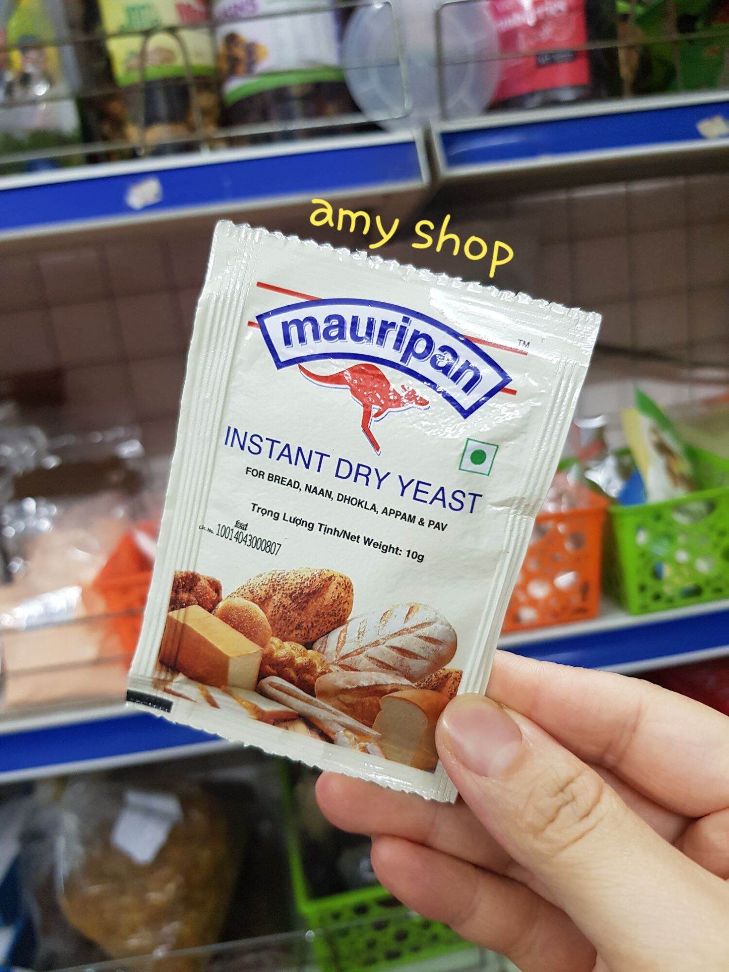 Men bánh mỳ hộp 5 gói