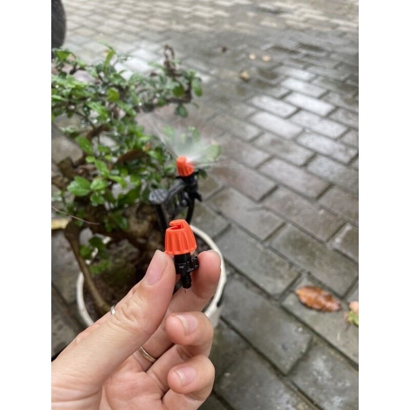 ĐẦU TƯỚI PHUN XOÈ 180 độ bộ 10 cái