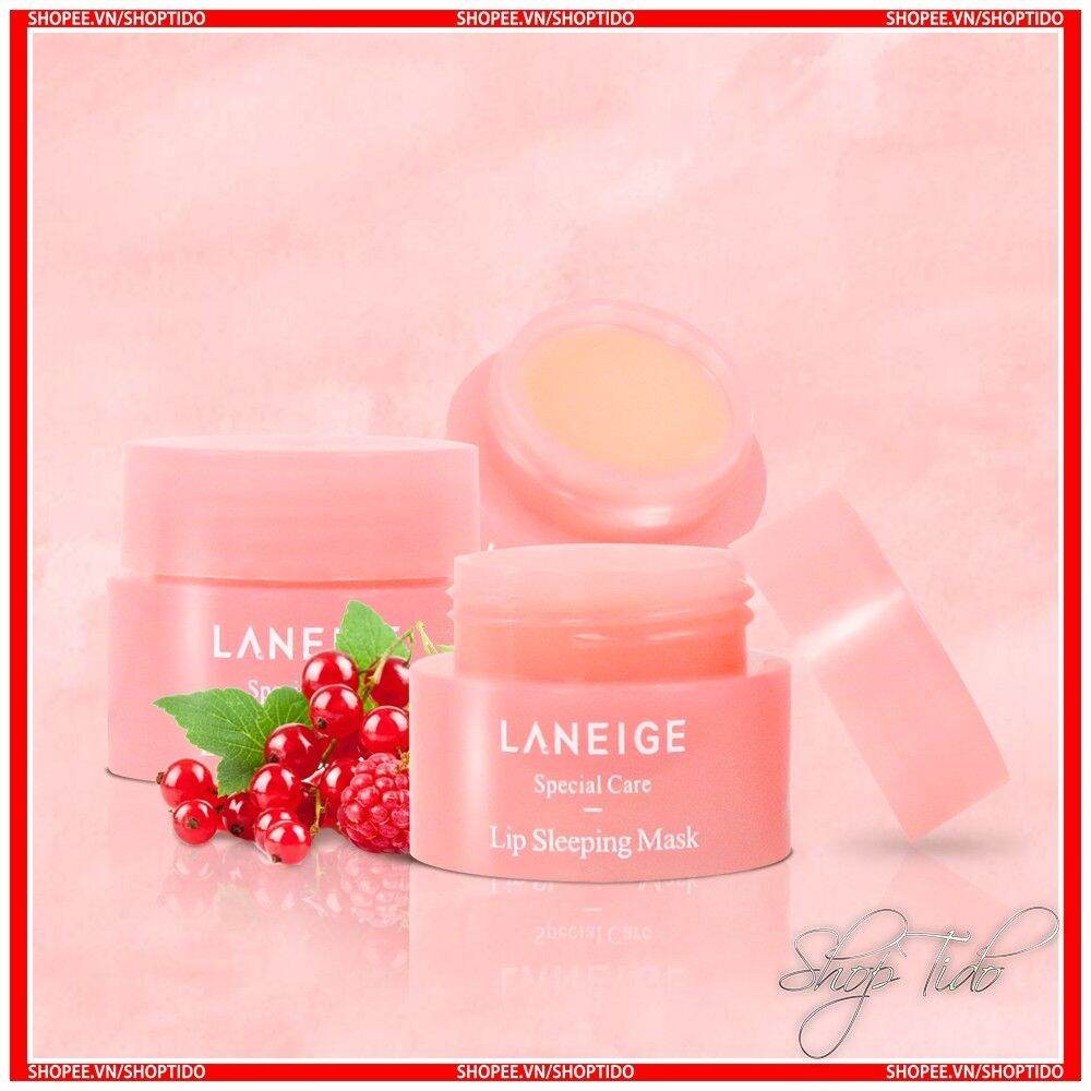 [HCM]Mặt Nạ Ngủ Dưỡng Ẩm Làm Hồng Môi Laneige Special Care Lip Sleeping Mask 3G