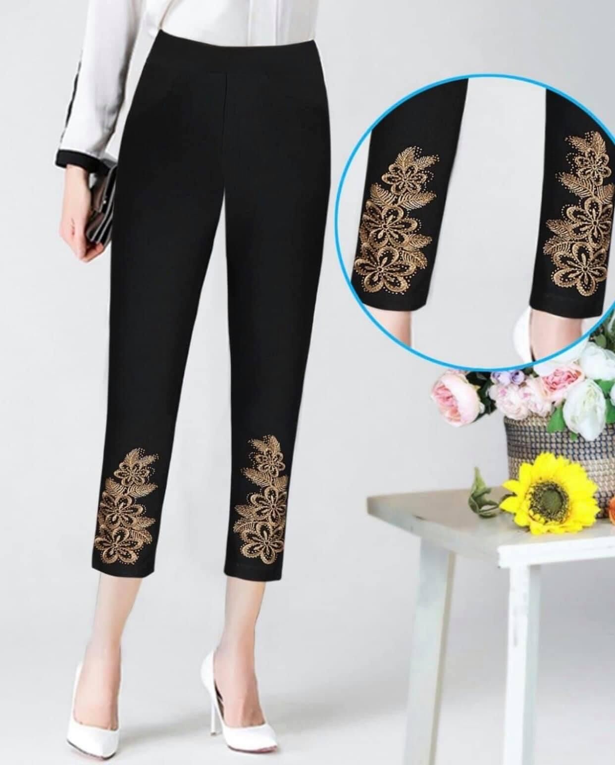 Quần lửng ka ki thun thiêu 50-75 kí