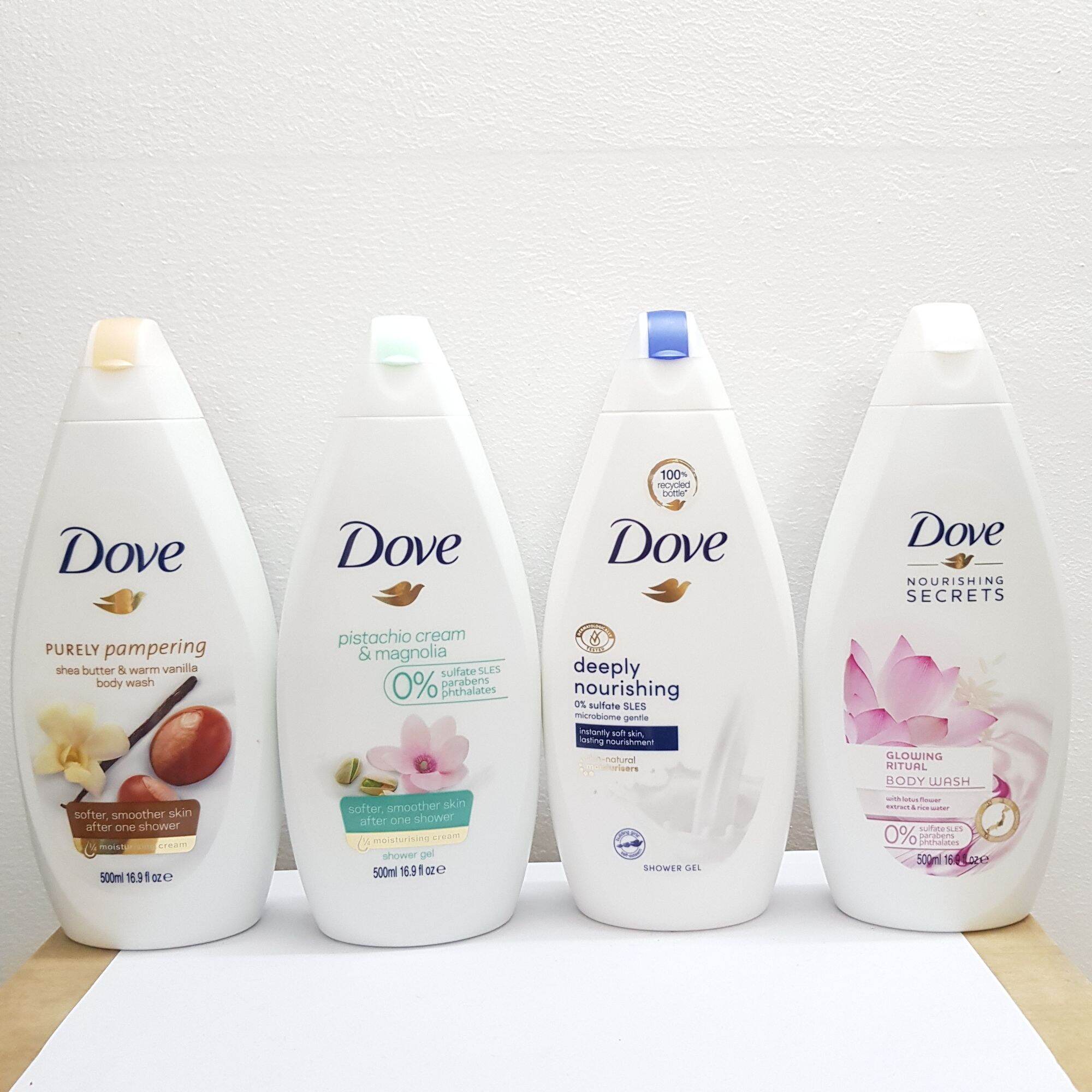 [HCM]Sữa tắm Dove Go Fresh Đức Làm sạch cấp độ ẩm trắng da mềm mịn 500ml