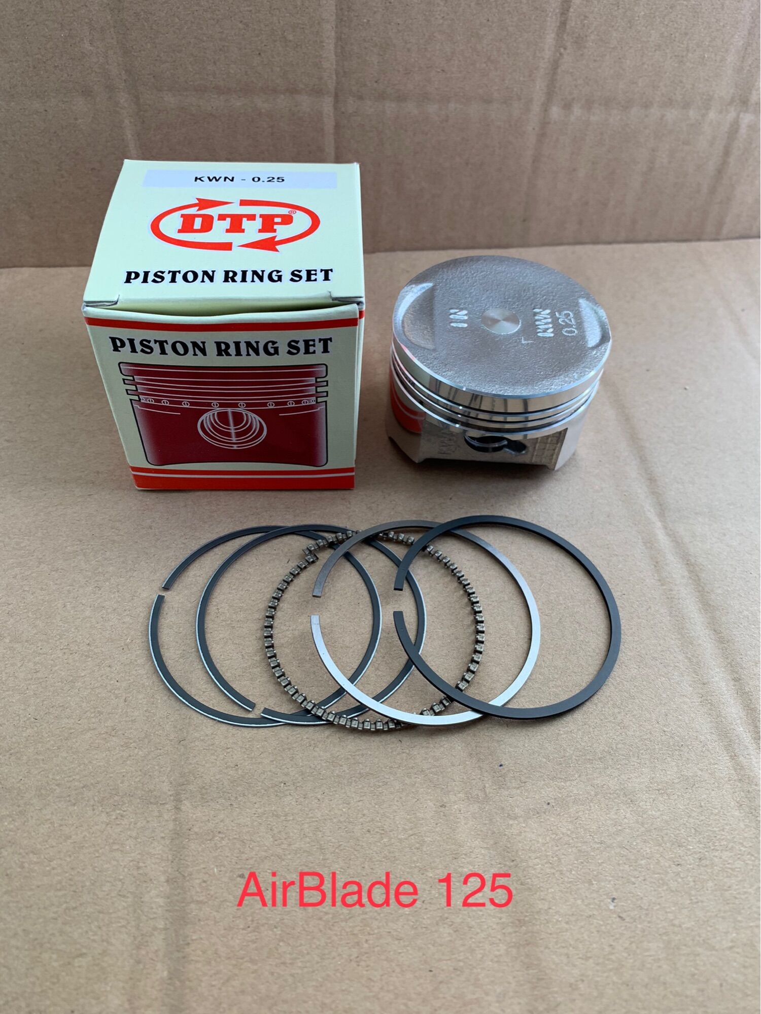 Bộ piston (xéc măng) dành cho xe HONDA AIRBLADE 125