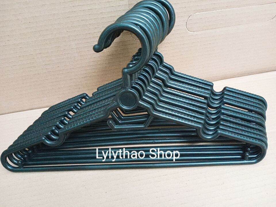 [HCM]Móc áo nhựa người lớn ( Combo 10 cái )