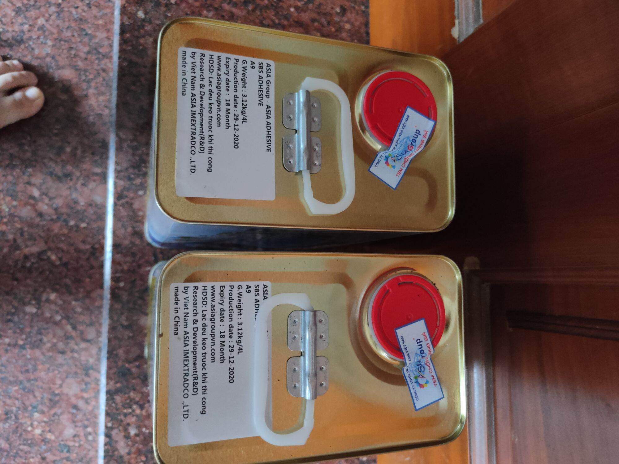 Keo phun Asia A9 loại 3kg (4lít)