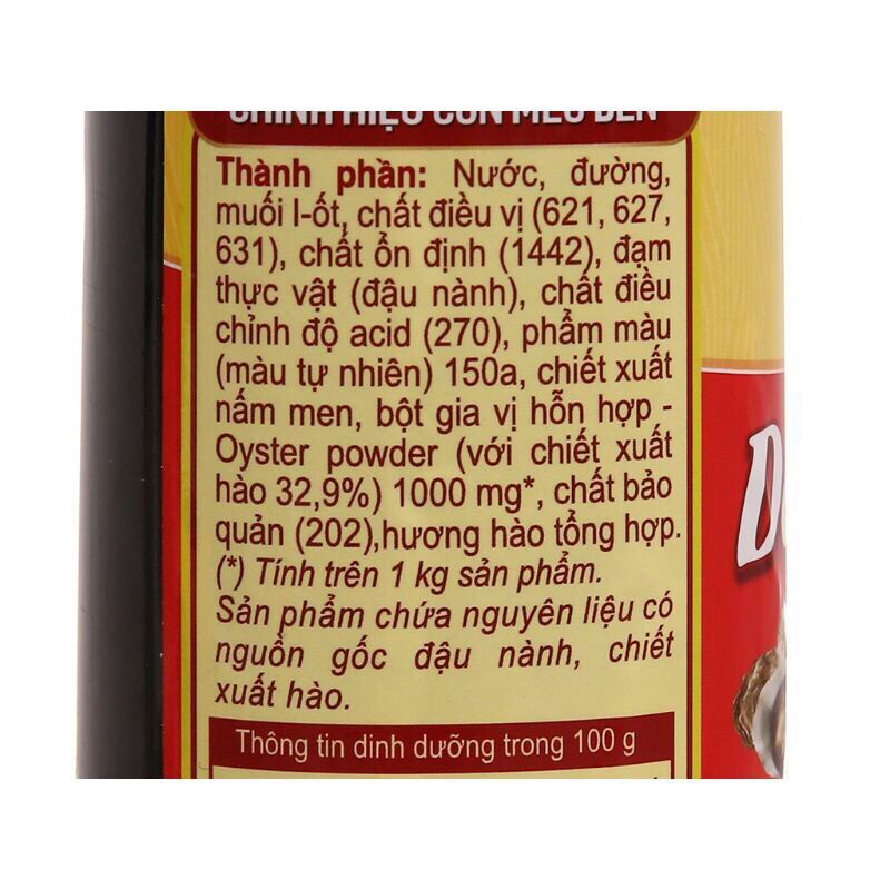 [HCM]Dầu hào Nam Dương chai 615g