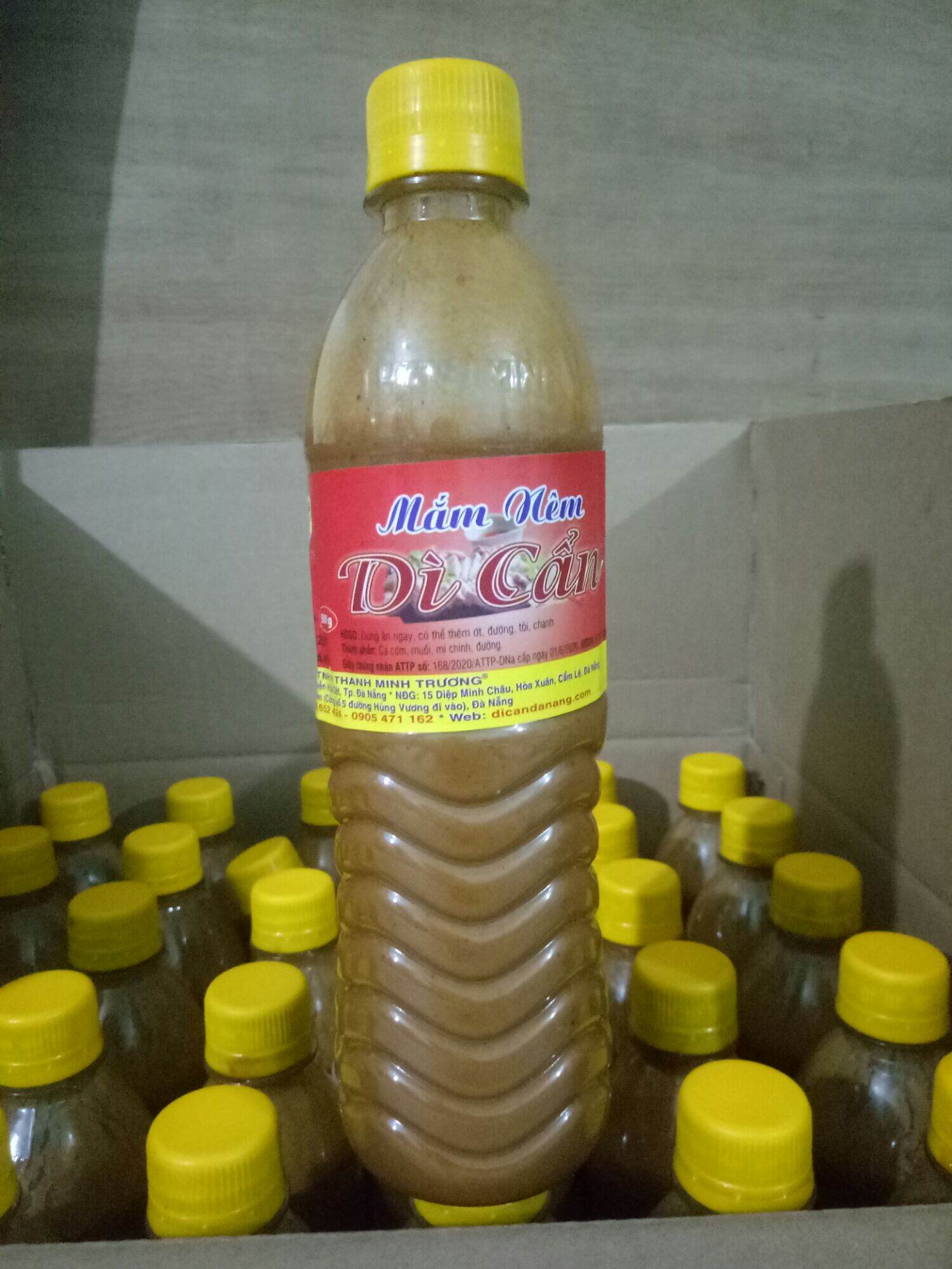 Mắm nêm dì cẩn chai 500ml