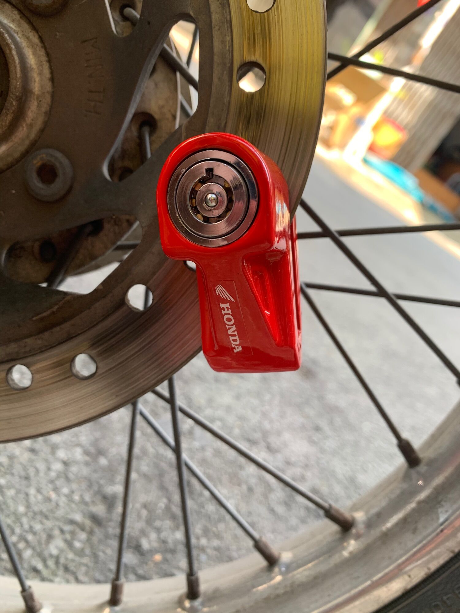 Khoá đĩa honda khoá thắng đĩa