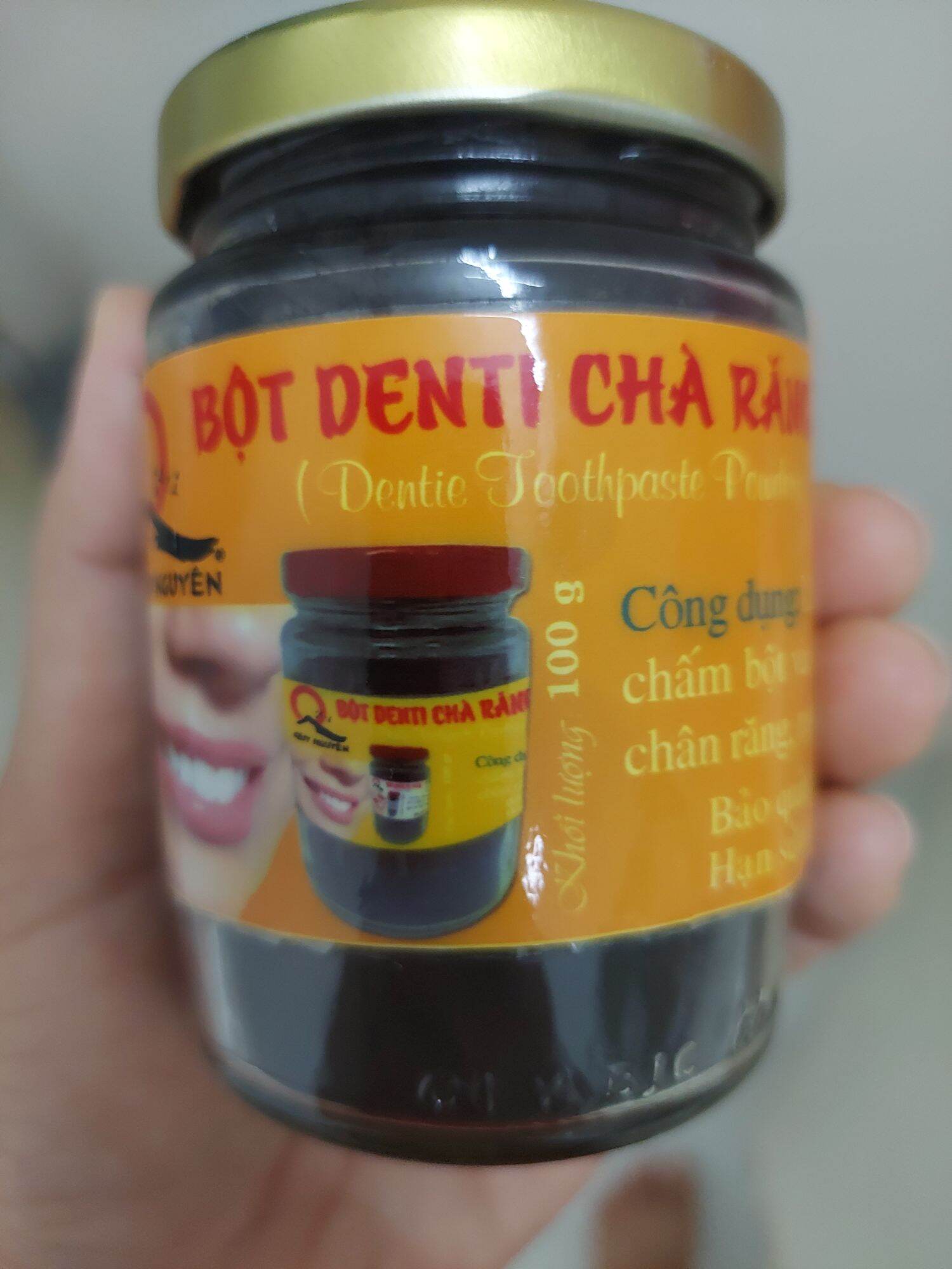 Bột chà răng Denti Quy Nguyên 100g