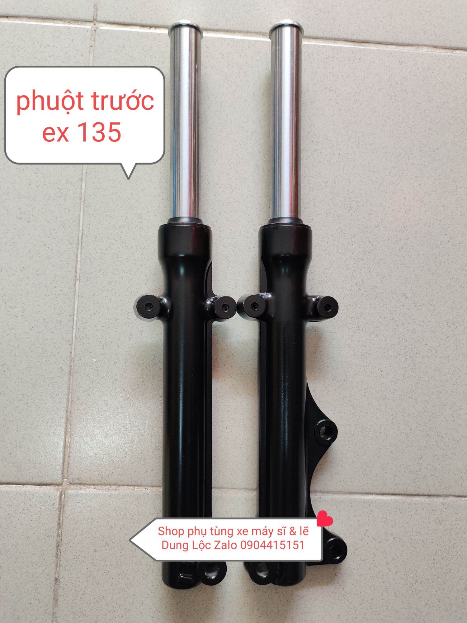 [HCM]cặp phuột trước ex 135