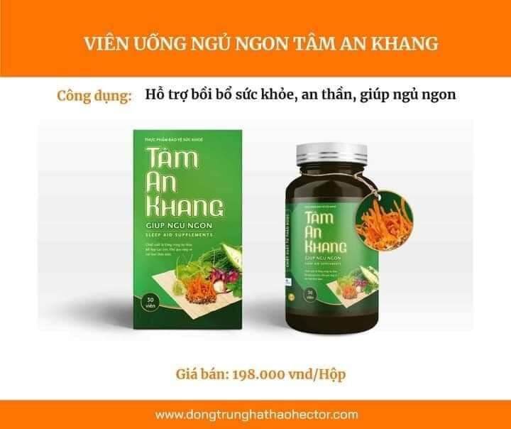 Tâm An Khang, giúp ngủ ngon