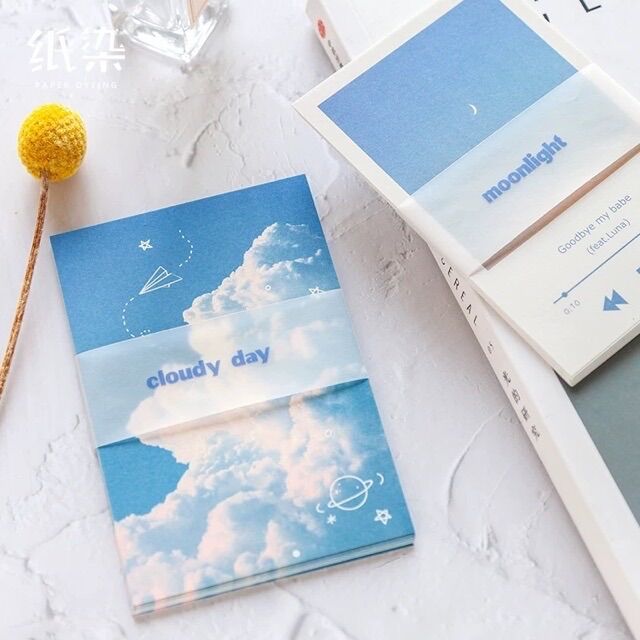 Giấy Nền Trang Trí Chủ Đề Bầu Trời Xanh