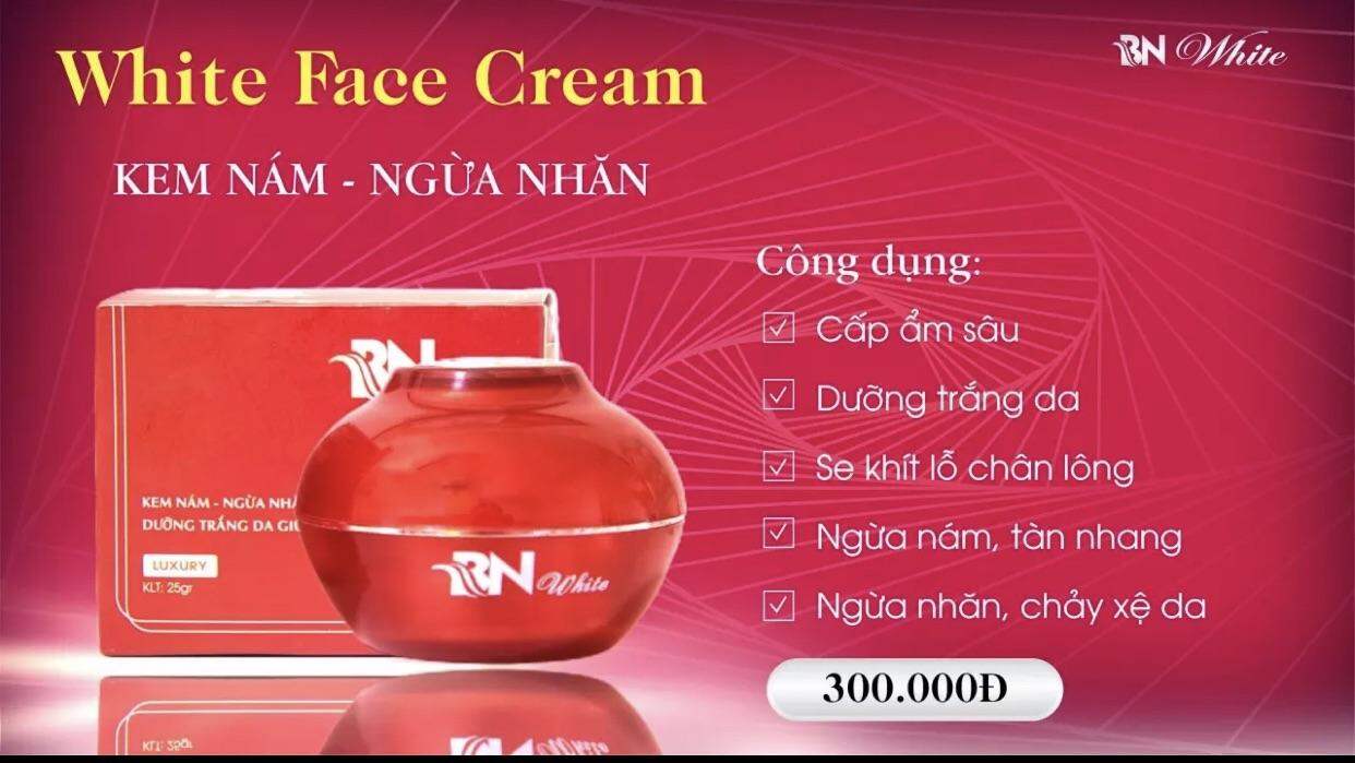 Kem Face BN WHITE Mẫu Mới HIỆU QUẢ Chuyên Về NÁM & TÀN NHANG, chống lão hoá độ chống nắng SPF40