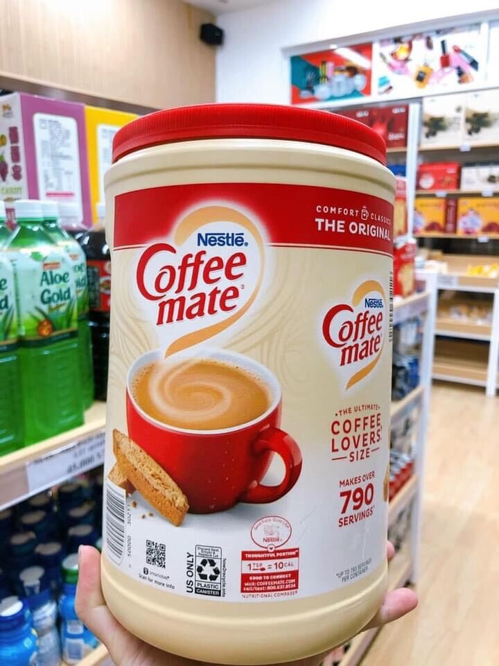 Bột kem pha cà phê nestle coffee mate original 1.41kg