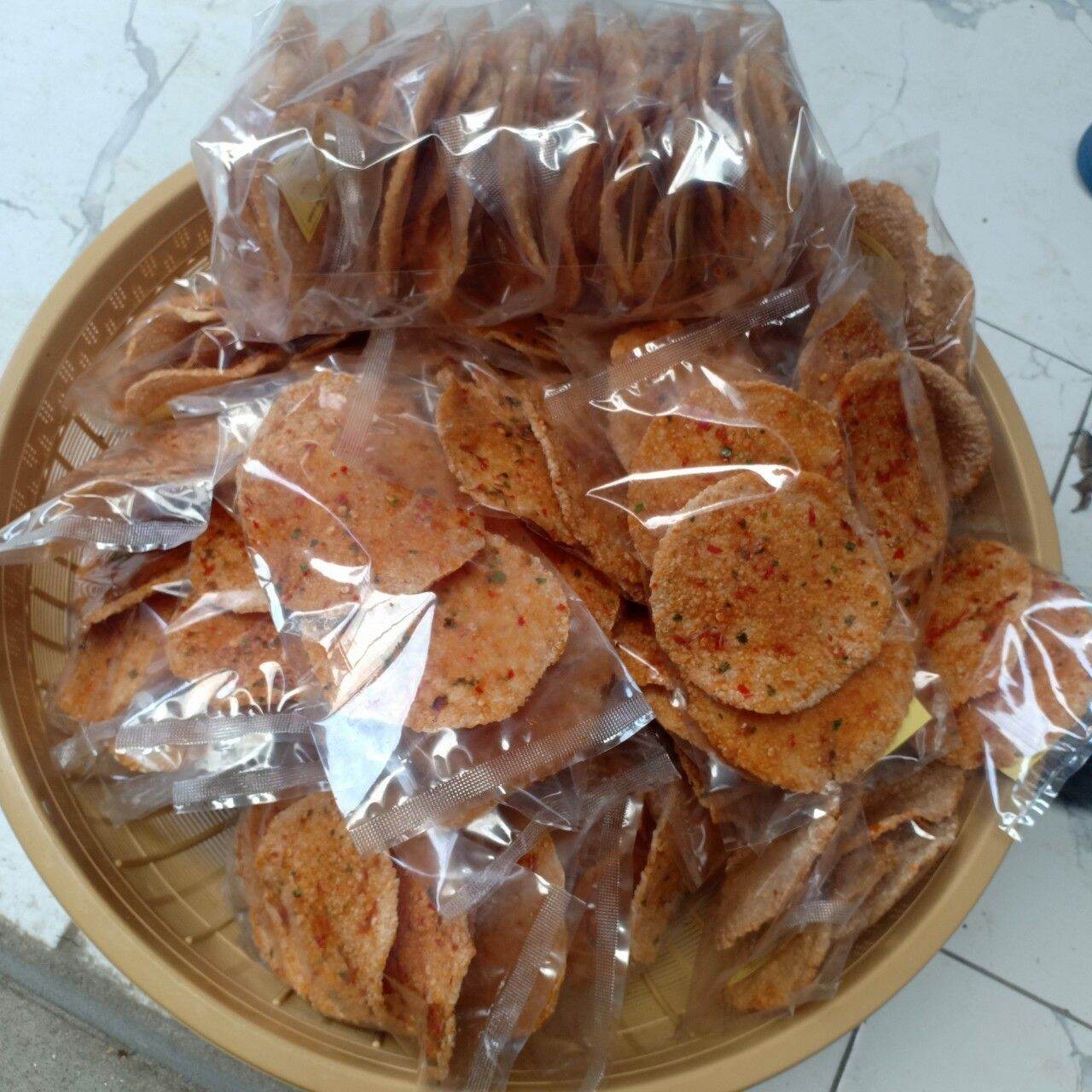 Combo 20 gói cơm cháy mắm hành Nguyên, loại ngon đặc biệt
