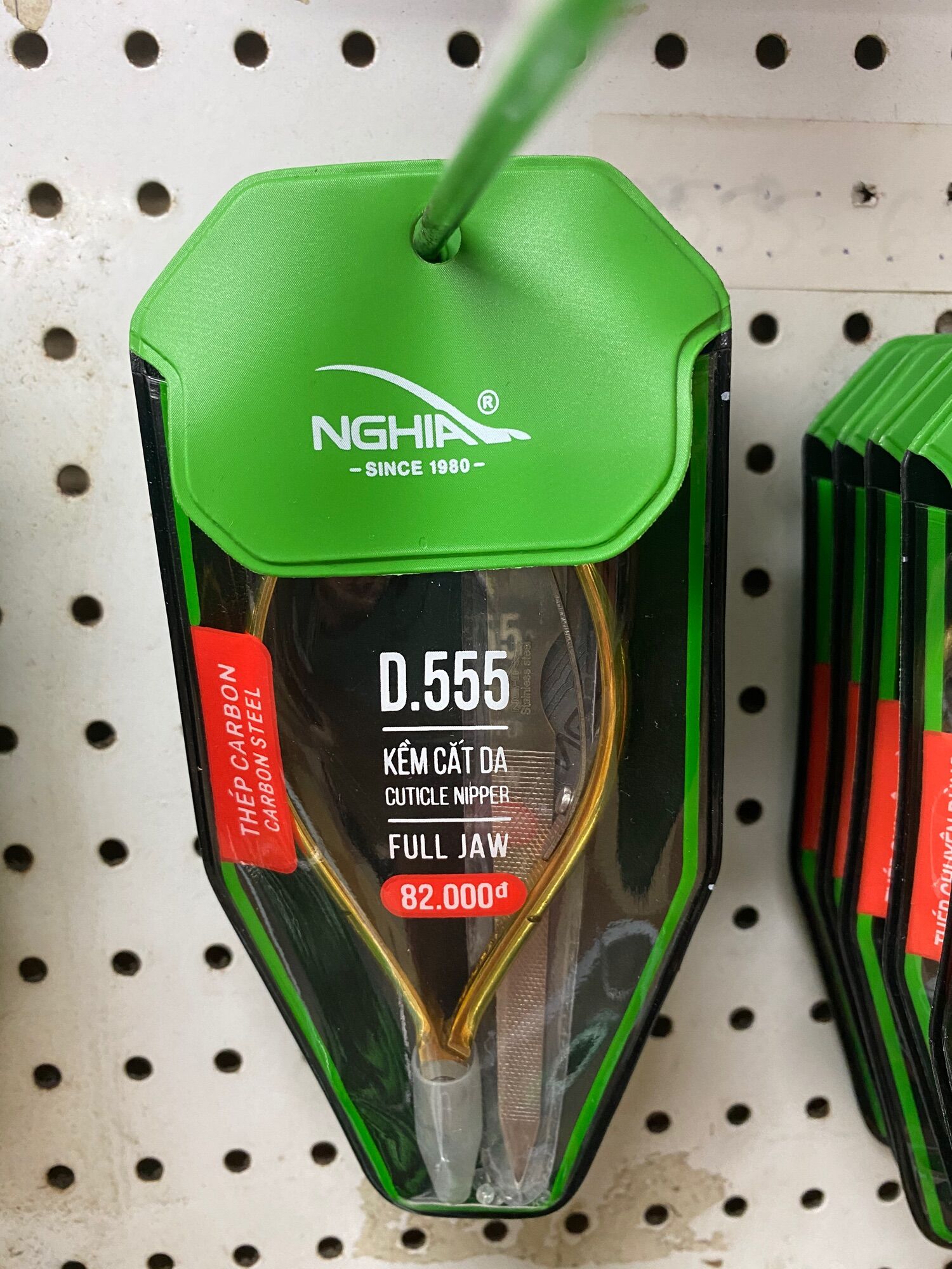 Kềm Nghĩa D555 cắt da vàng