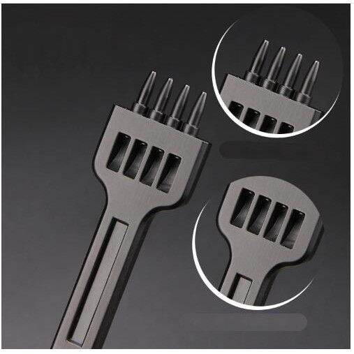 ĐỤC LỔ TRÒN 1LY, KHOẢNG CÁCH 4mm,5mm,6mm