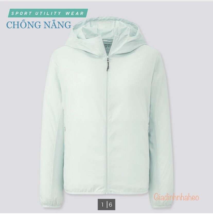 Sale Chính hãng Áo khoác dù chống nắng Uniqlo