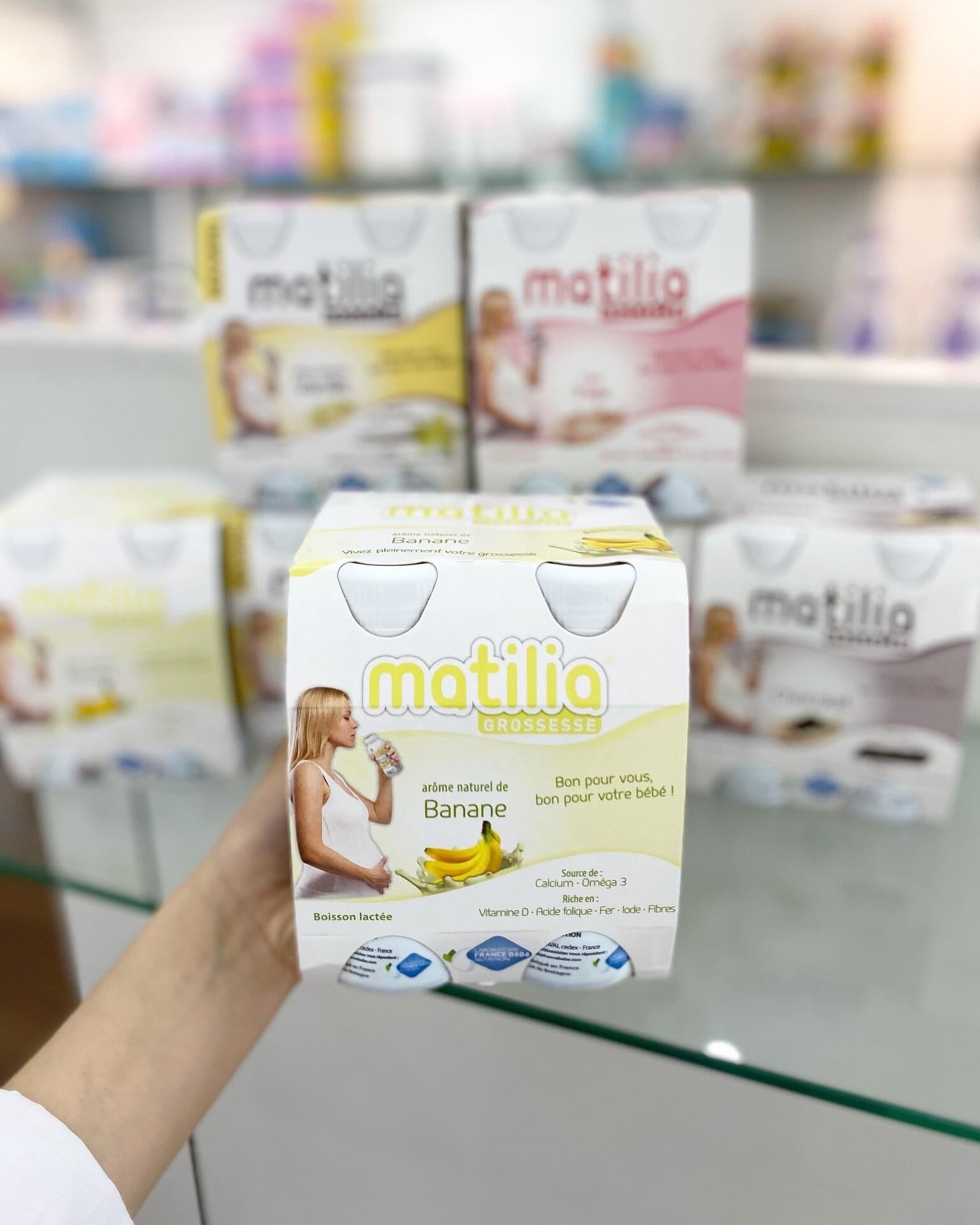 Sữa bầu matilia vị chuối