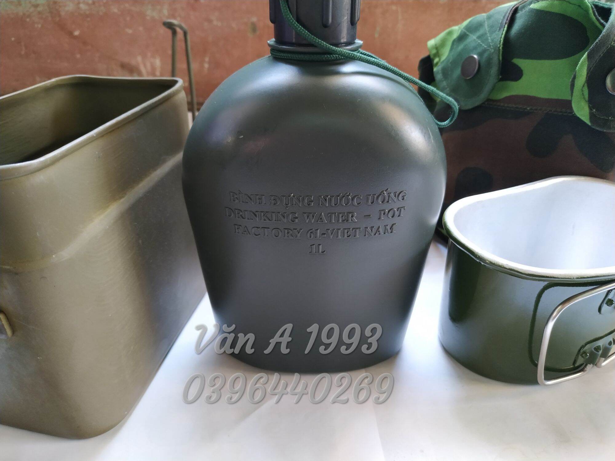 Combo Ăng Gô(Càmen) + Bình đựng nước nhựa