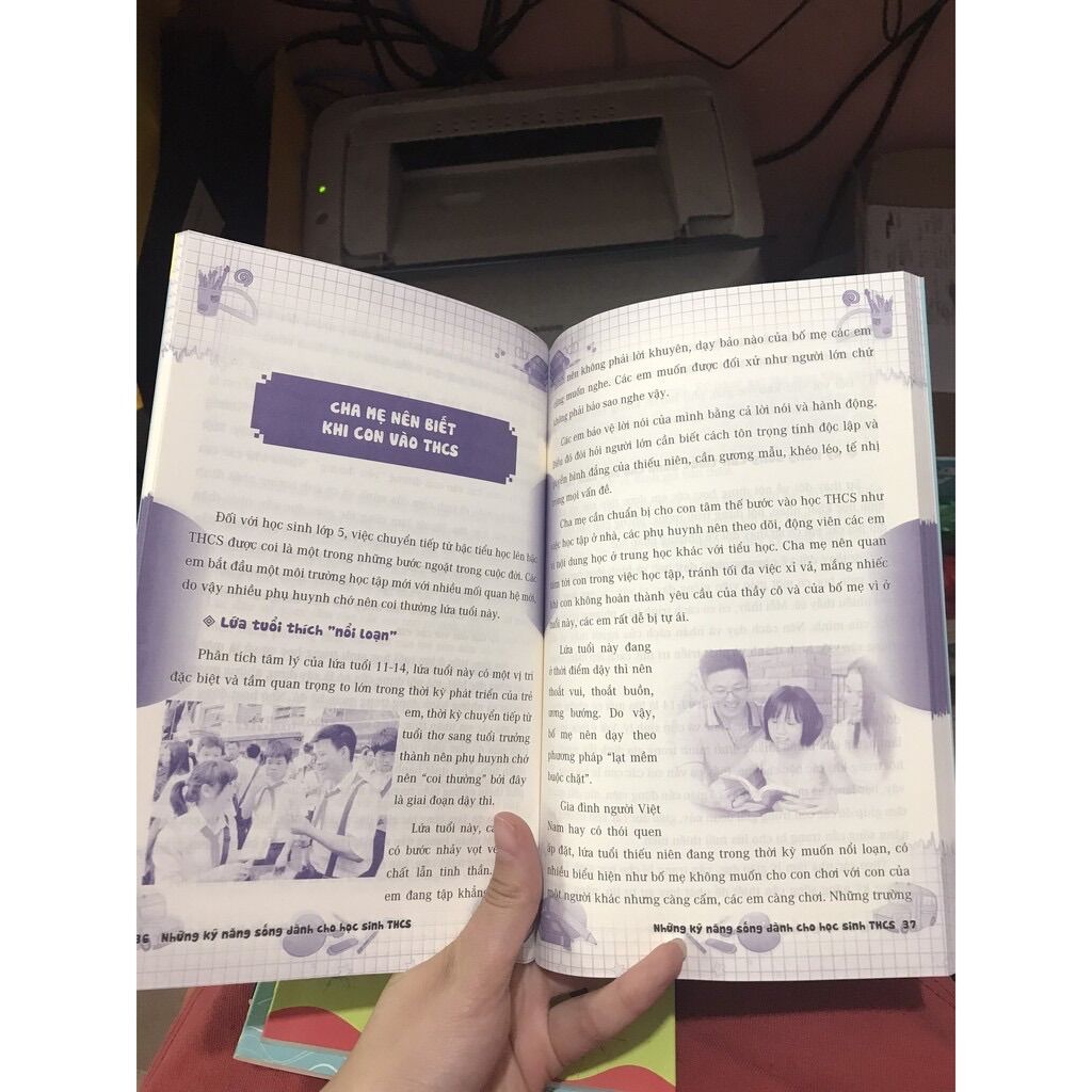 Sách - Những kỹ năng sống dành cho học sinh THCS