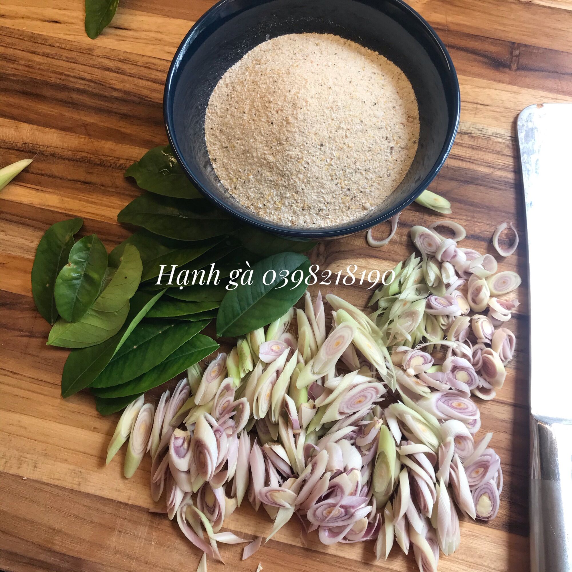 Bột rang muối (muối rang gà) chuẩn vị nhà làm 250gr