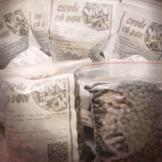 1kg hạt chuối cô đơn rừng ninh thuận