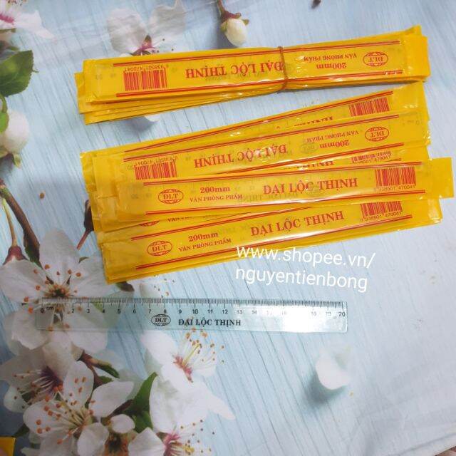 3 cái thước kẻ 20cm Đại Lộc Thịnh