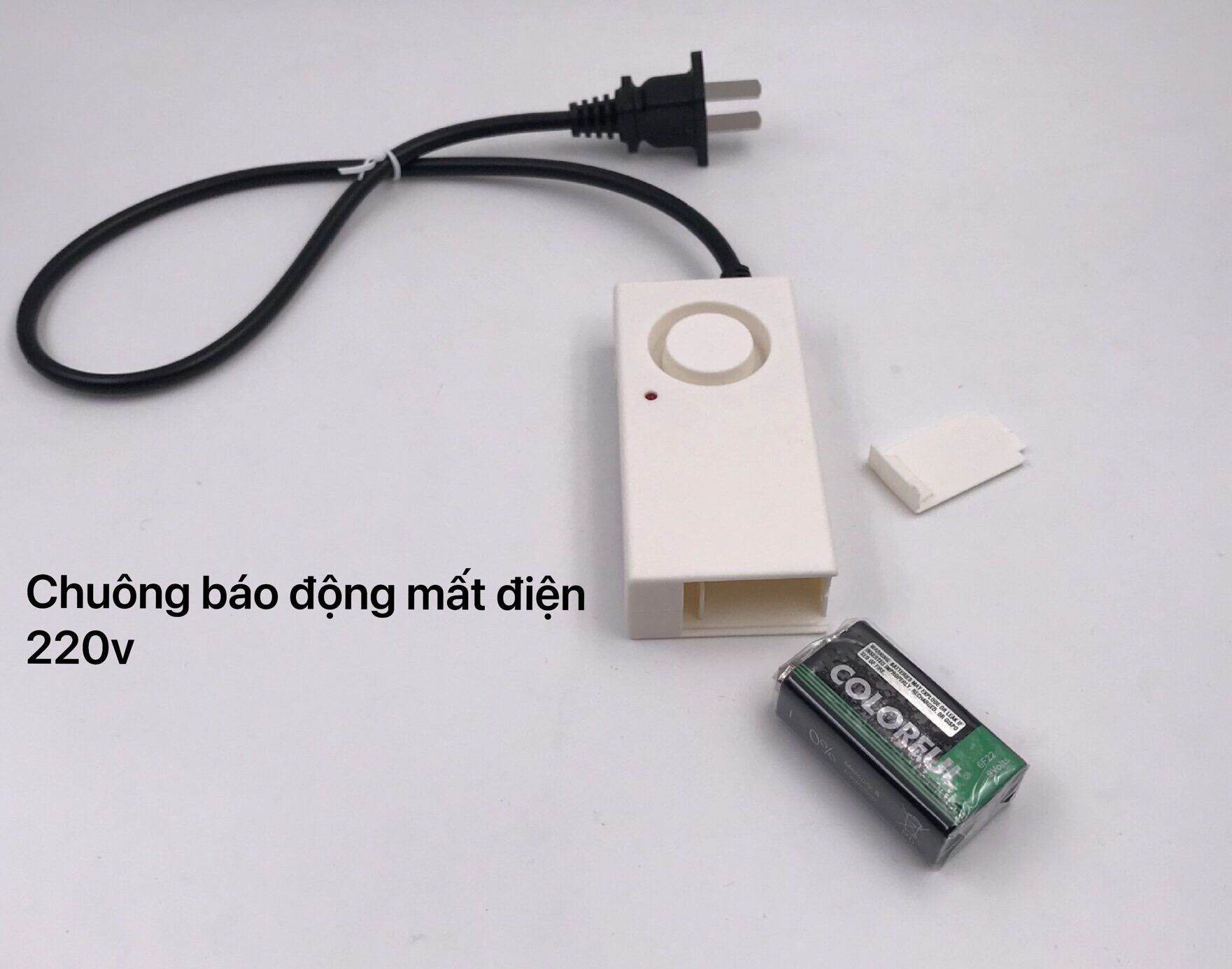 Chuông báo mất điện,cúp điện 1 pha 220v