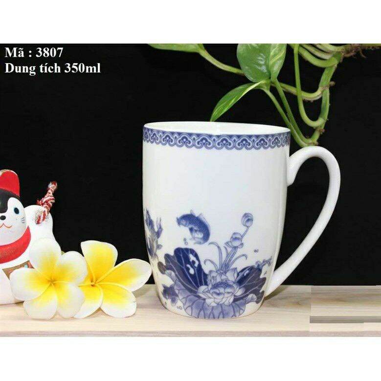 Ly sứ 350ml sang trọng cao cấp