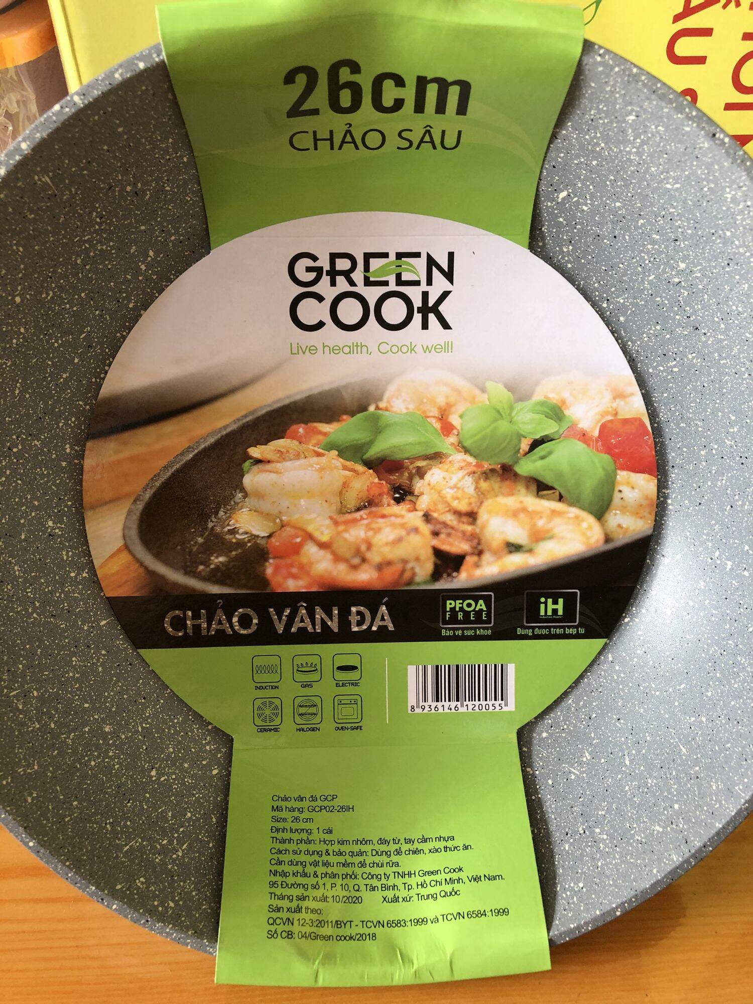 Chảo vân đá đáy từ