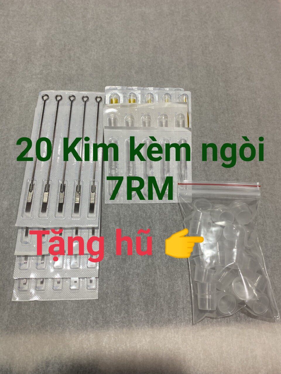 🎁 kim xăm và ngòi 20 cái 7rm đánh bóng🎁