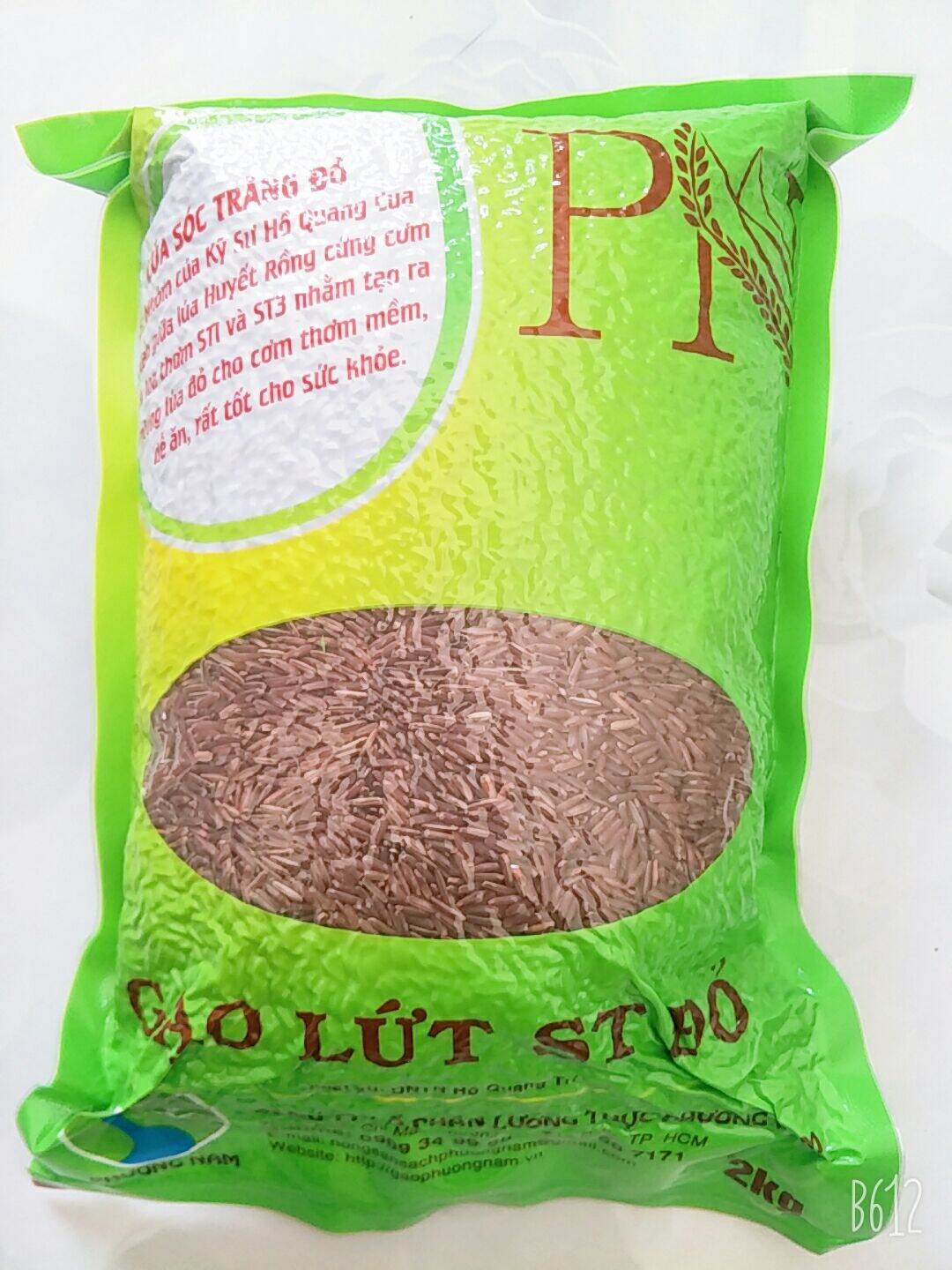 Gạo lứt st đỏ 2kg