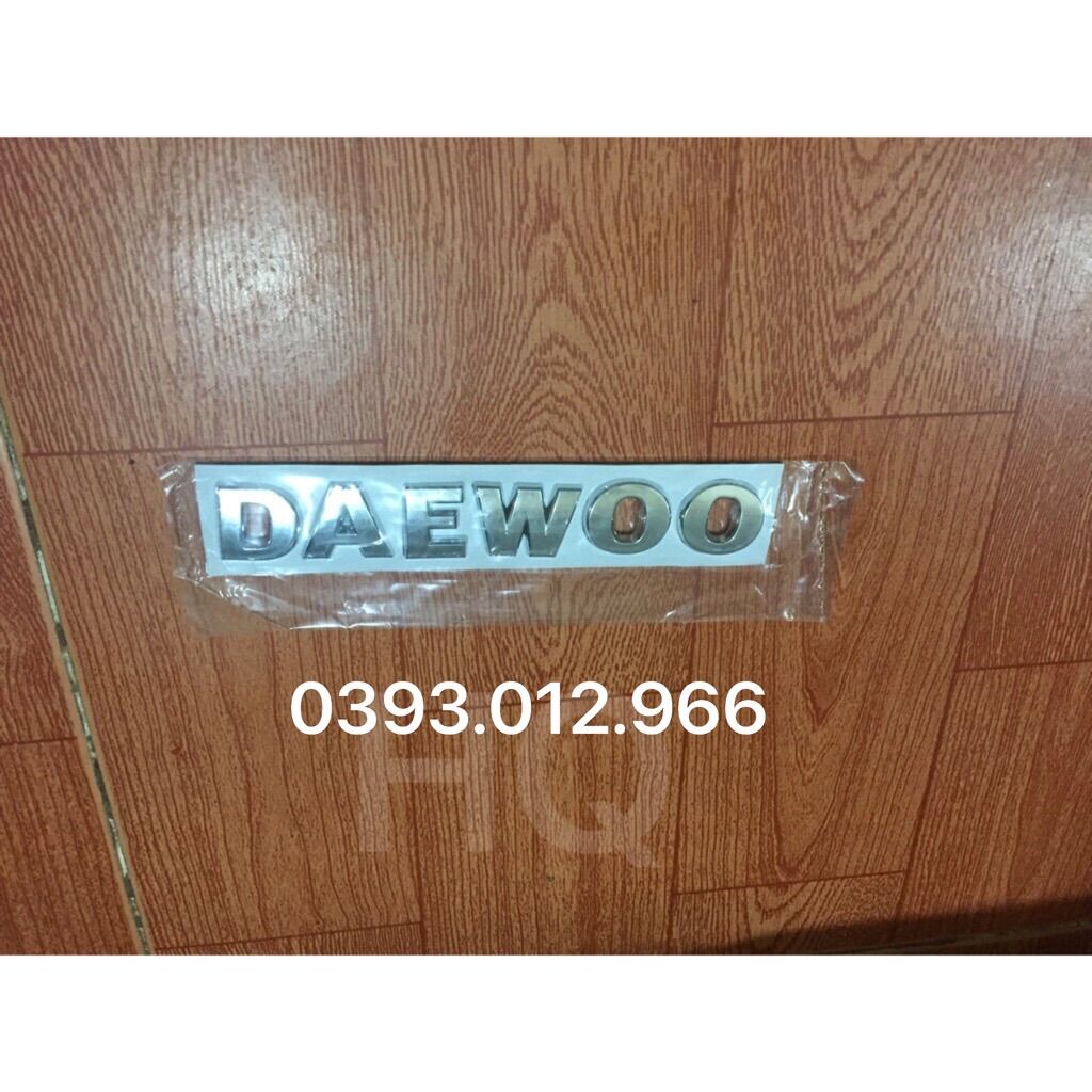 LÔ GÔ CHỮ DAEWOO MATIZ