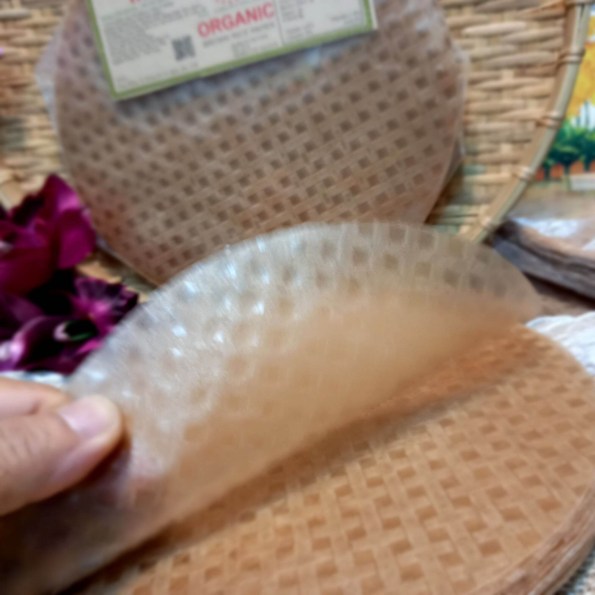 Bánh Tráng Gạo Lứt Hữu Cơ 500GR