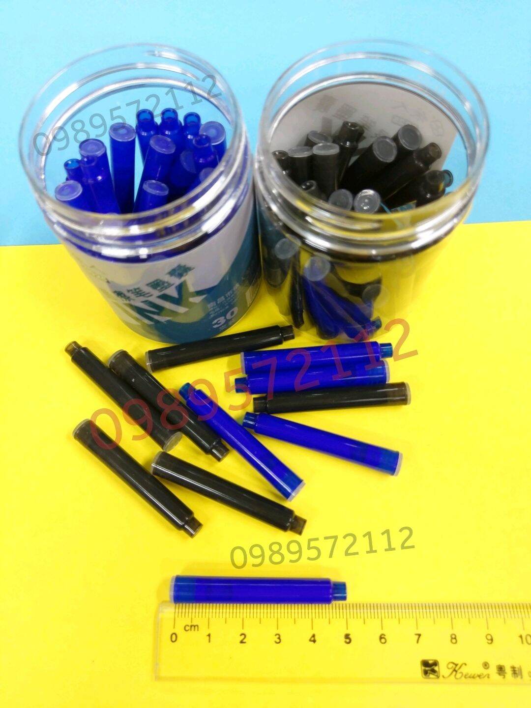 ống mực tẩy xóa được cho bút máy (dọ 30 ống)