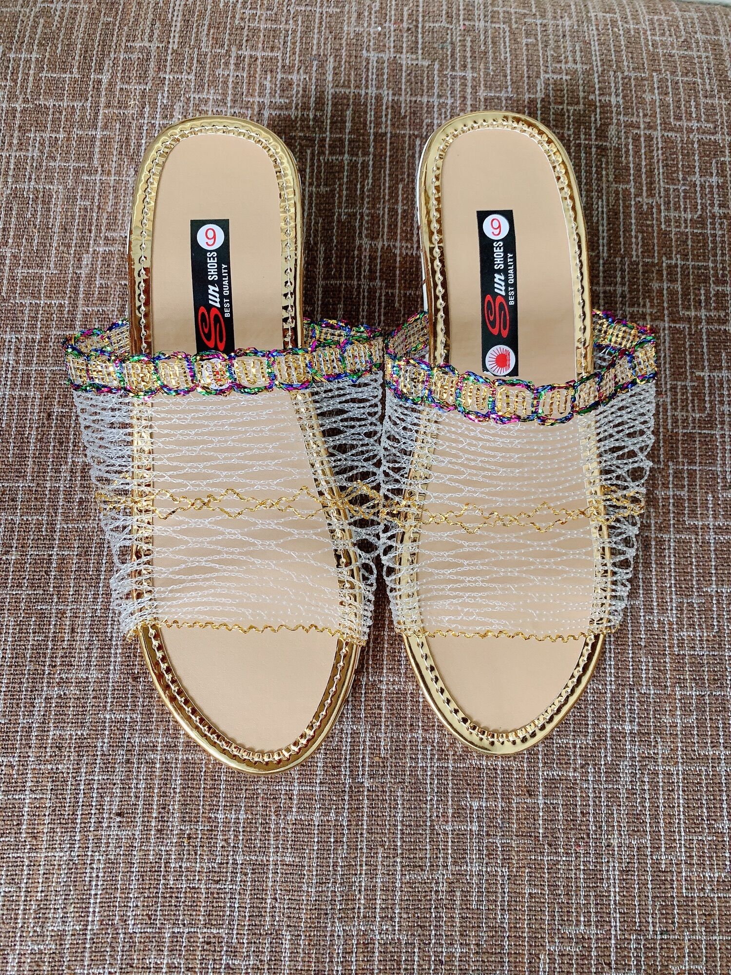 Dép lưới sành điệu cao 5 phân
