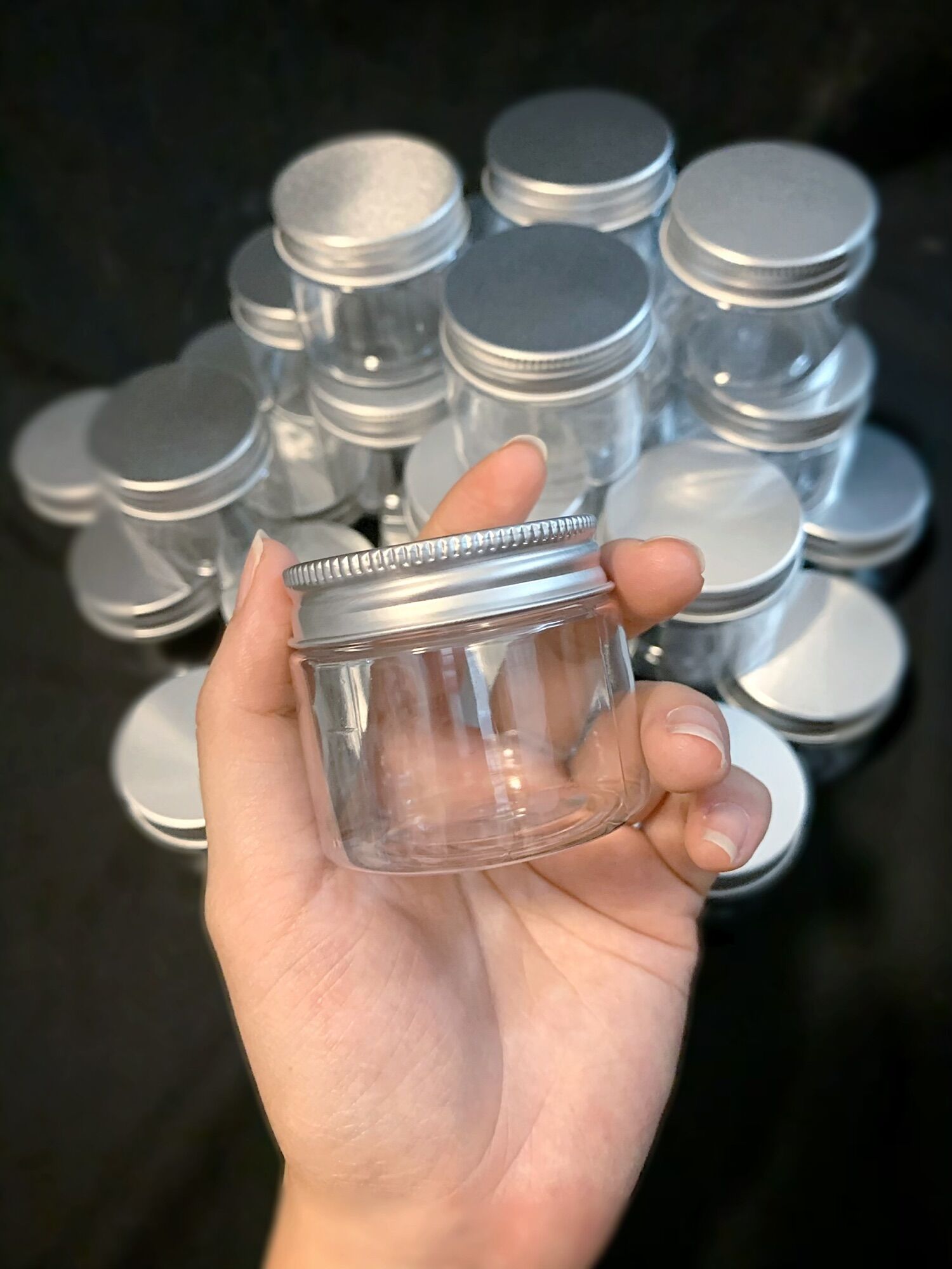 [HCM]Combo 2 Hủ 50g Nhựa PET 2 Lớp Nắp Nhôm