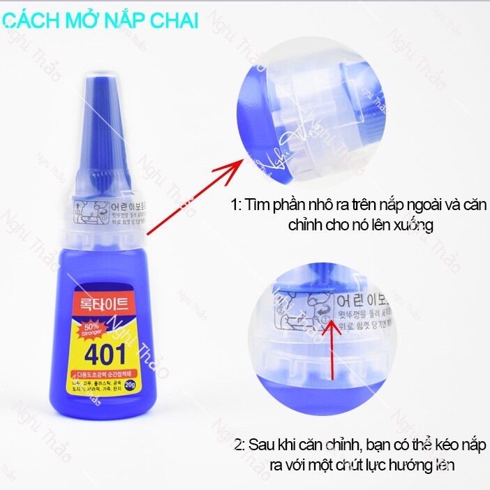 [ Rẻ Vô Địch ] Keo 401 gắn móng giả, đính đá làm nails