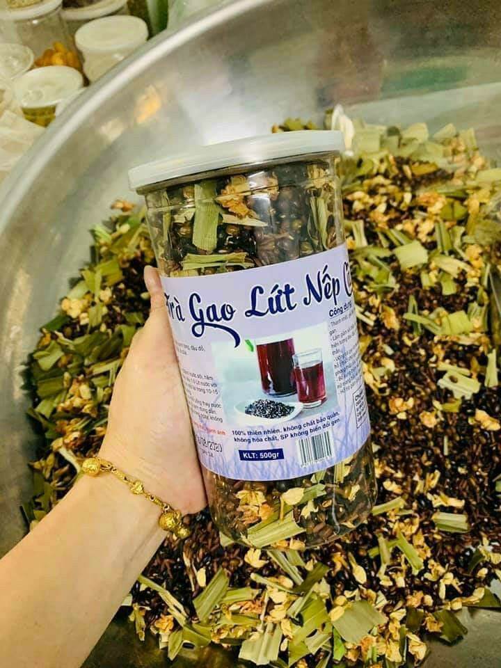 Trà gạo lứt nếp cẩm hủ 500gr