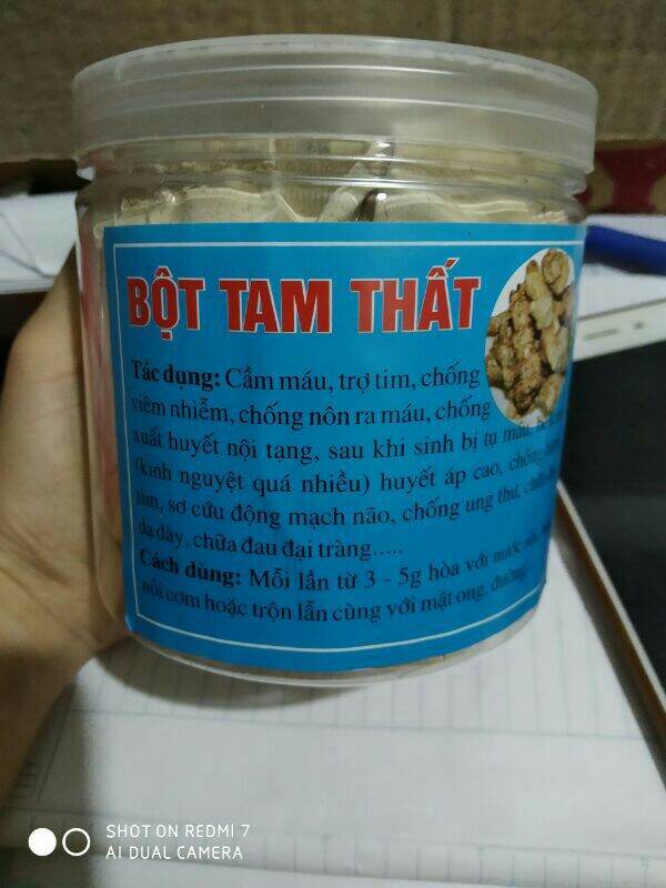 100g bột tam thất