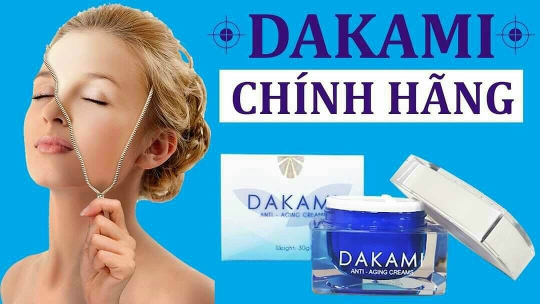 Kem Dakami Hàn Quốc - Xòa Nhăn Chống Lão Hóa