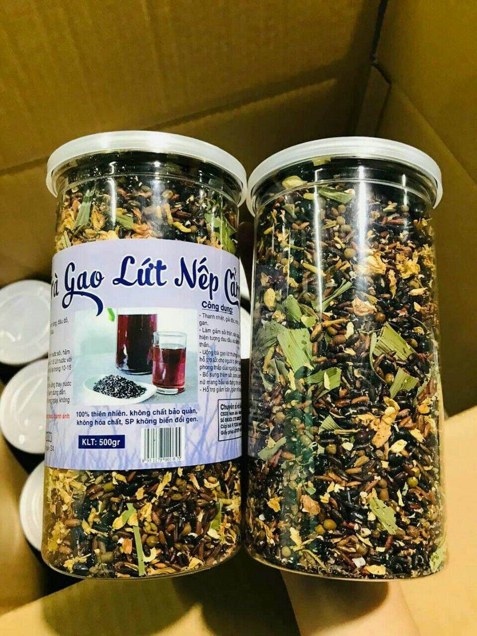 TRÀ GẠO LỨT NẾP CẨM HỦ 500GR