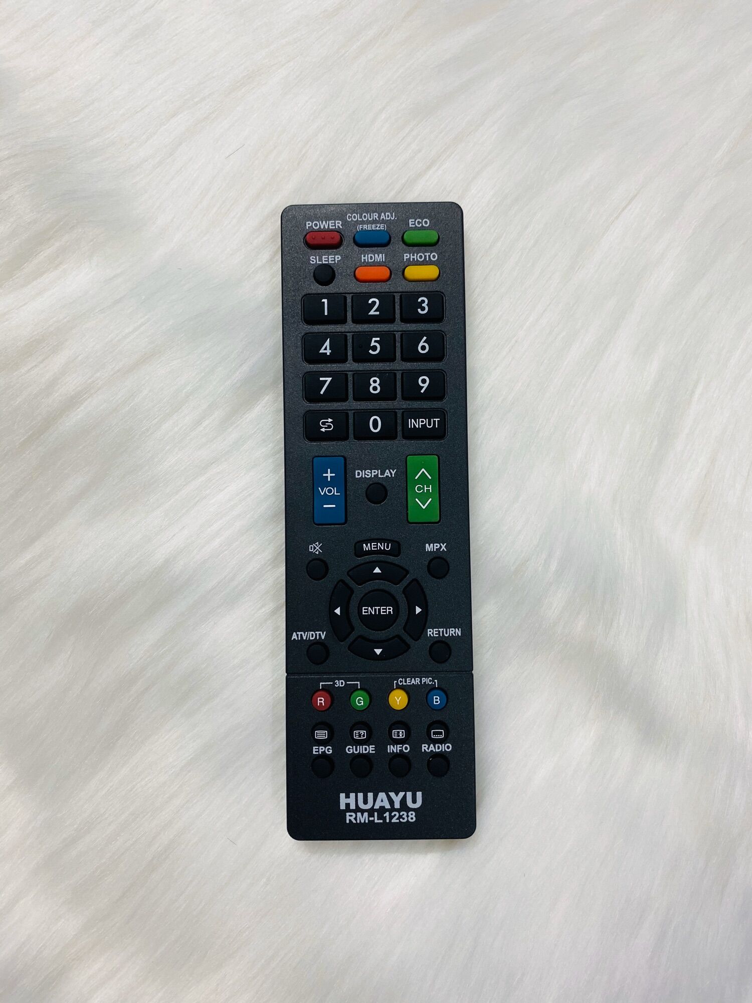 [HCM]REMOTE ĐIỀU KHIỂN TIVI SHARP HUAYU RM- L1238