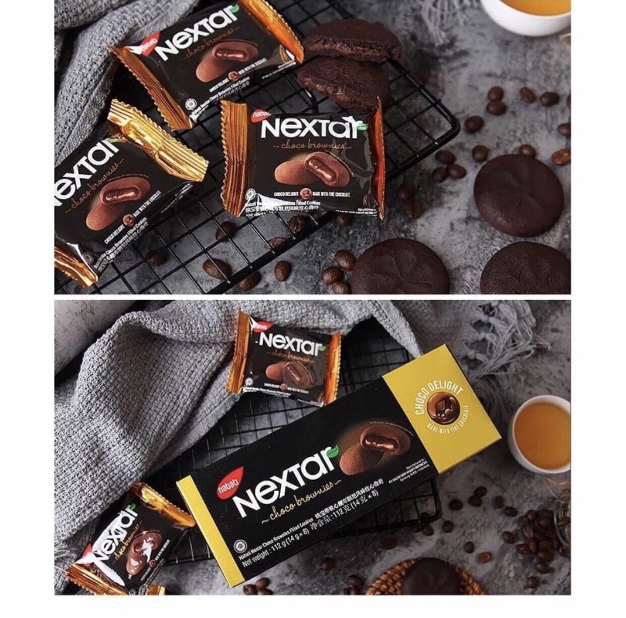 Bánh socola Nabati Nextar 112g