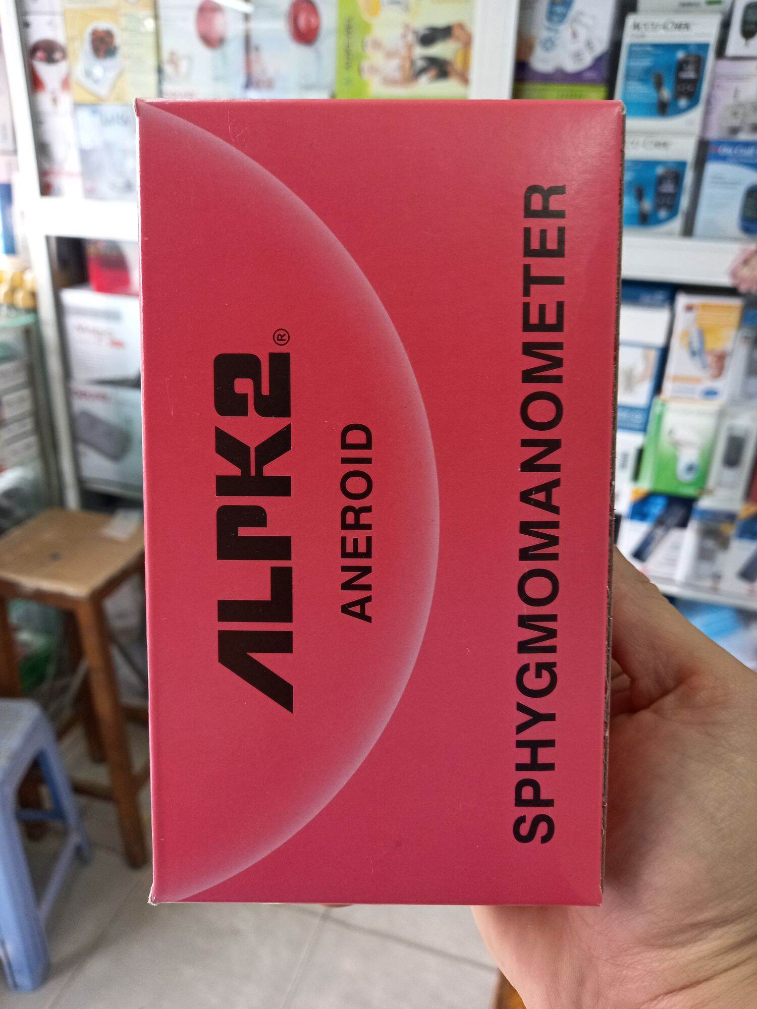 Máy đo huyết áp cơ Alpk2 và tai nghe (loại 2)