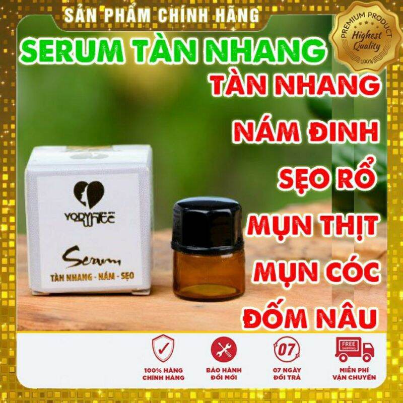 Chấm tàn nhang mụn nám rỗ yody white phương anh