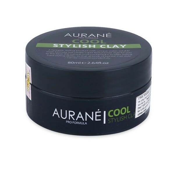 Sáp tạo kiểu tóc nam cứng mờ Aurane Cool Stylish Clay 80ml