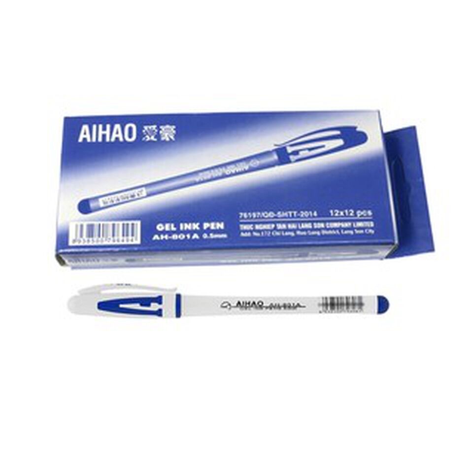 Hộp 12 bút bi nước  AIHAO